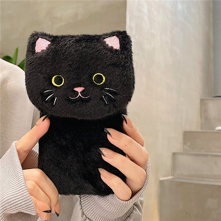 Kawaii Plush Cat Soft Case For Xiaomi Pastel Kitten