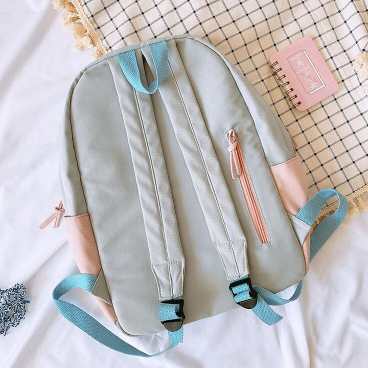Harajuku Ulzzang Girl Backpack Pastel Kitten