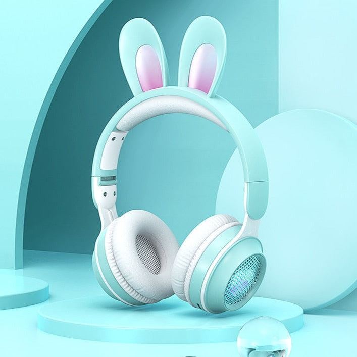 Rabbit Ears Headphones Pastel Kitten