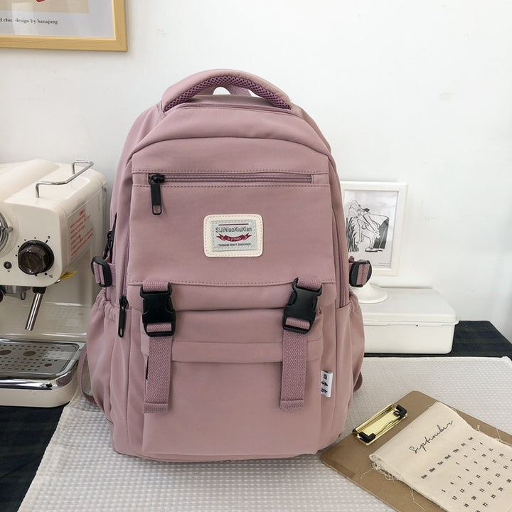 Nylon Travel Backpack Pastel Kitten