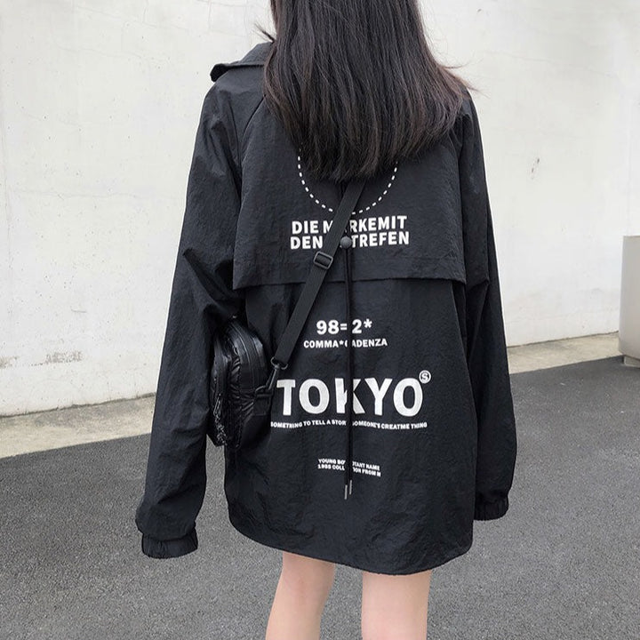 Tokyo Fashion Techwear Jacket Pastel Kitten