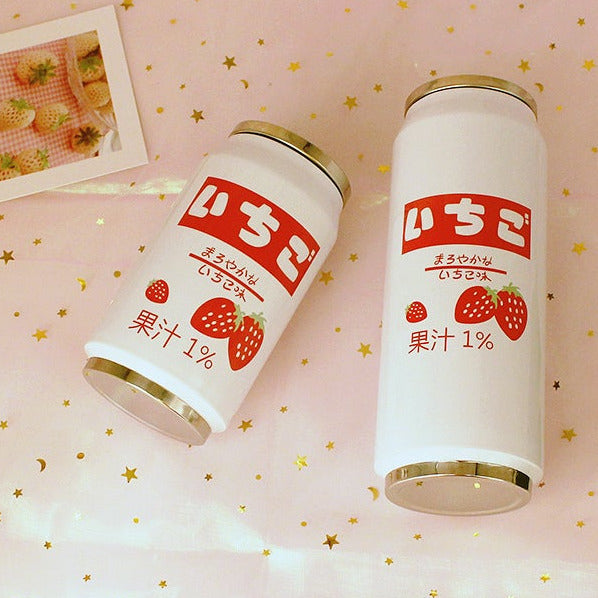 Japanese Style Thermos Pastel Kitten