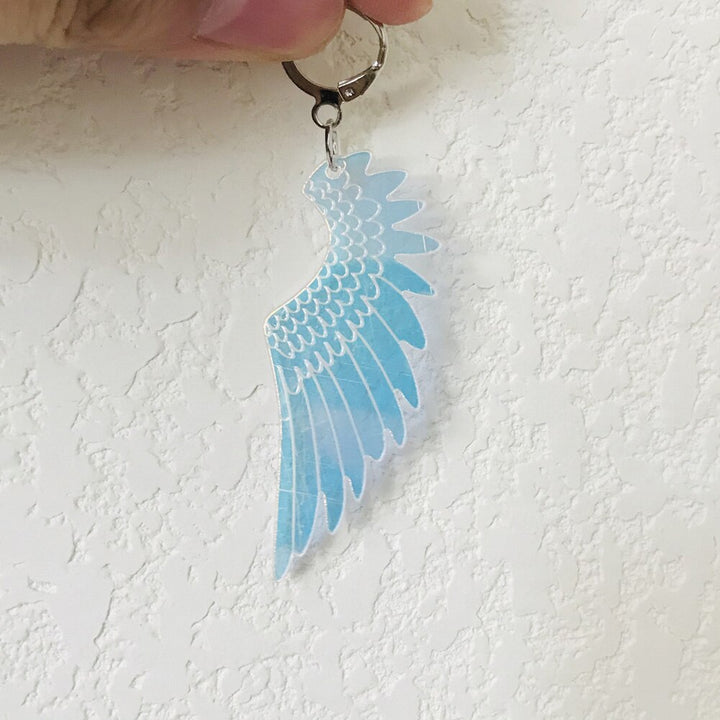 Angel Wings Earrings Pastel Kitten