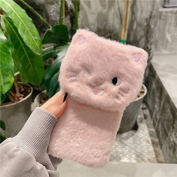 Kawaii Plush Cat Soft Case For Xiaomi Pastel Kitten