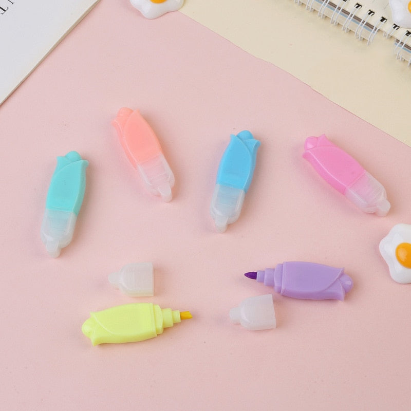 Cute Mini Markers Sets - Pastel Kitten