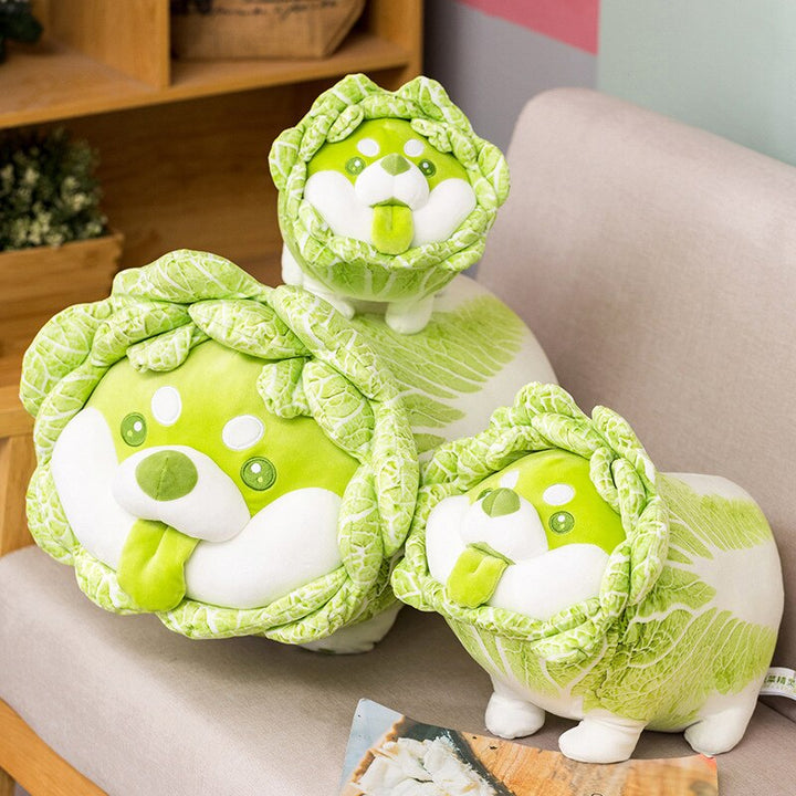 Shiba Inu Vegetable Plush Toy Pastel Kitten
