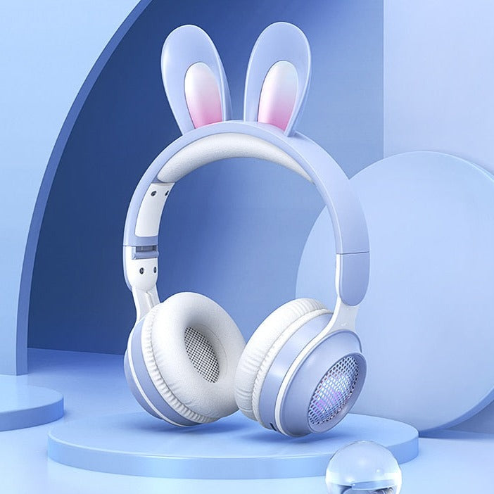 Rabbit Ears Headphones Pastel Kitten