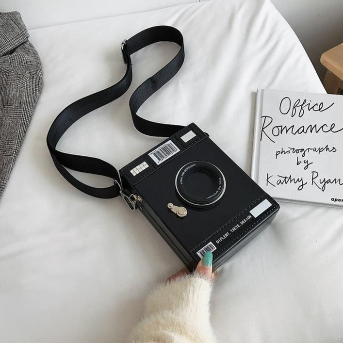 Camera Shape Shoulder Bag Pastel Kitten