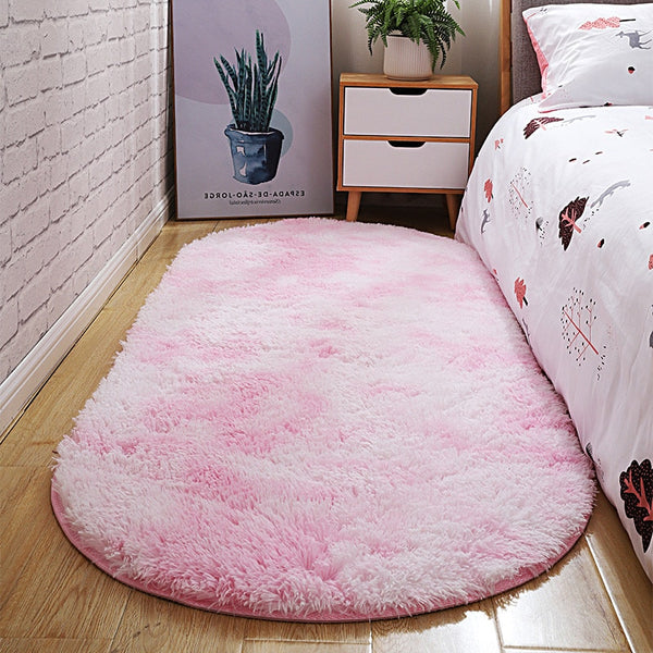 Fluffy Home Decor Carpets Pastel Kitten