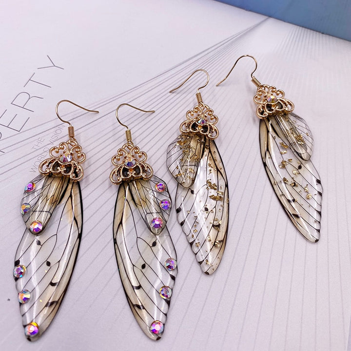 Butterfly Wings Earrings Pastel Kitten