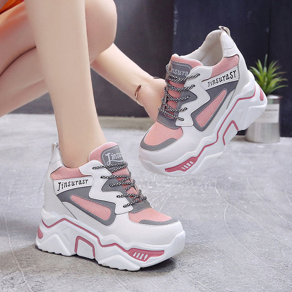 Korean Fashion Platform Shoes Pastel Kitten