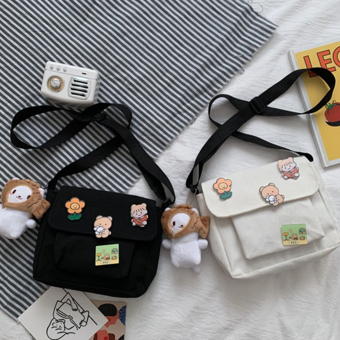 Japanese Mini Shoulder Bag Pastel Kitten