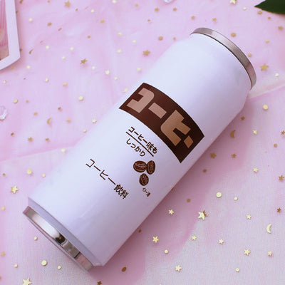 Japanese Style Thermos Pastel Kitten