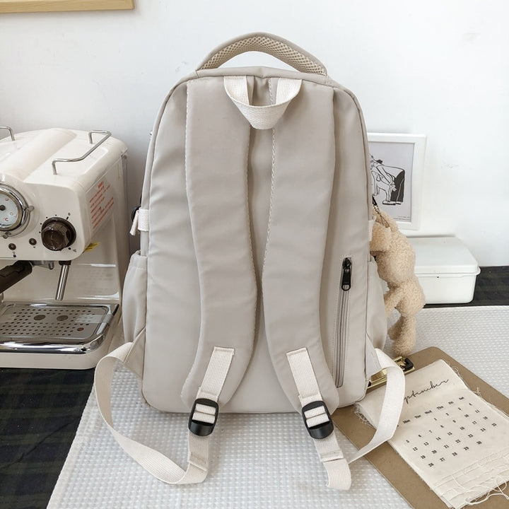 Nylon Travel Backpack Pastel Kitten