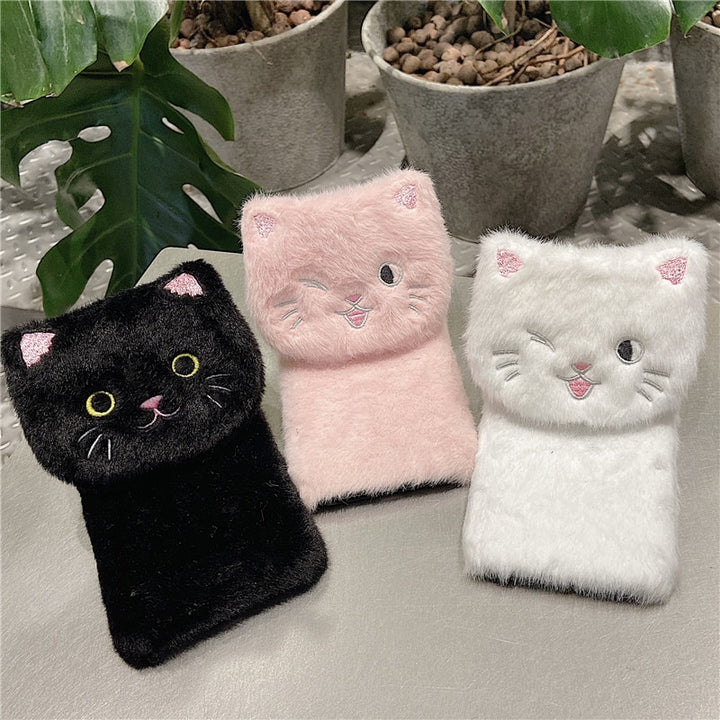 Kawaii Plush Cat Soft Case For Xiaomi Pastel Kitten