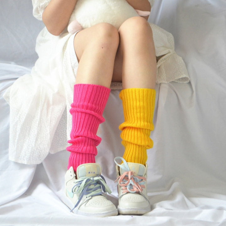 Sweet Girl Leg Warmers Pastel Kitten