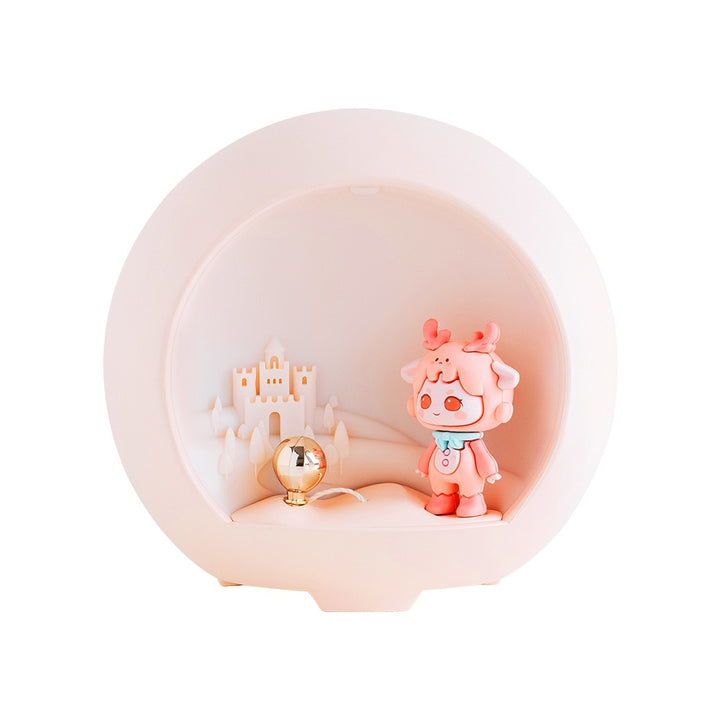 Romantic Lamp Air Humidifier Pastel Kitten