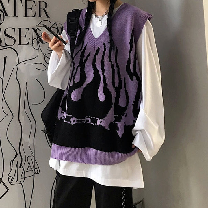 Gothic Streetwear Harajuku Sweater Pastel Kitten