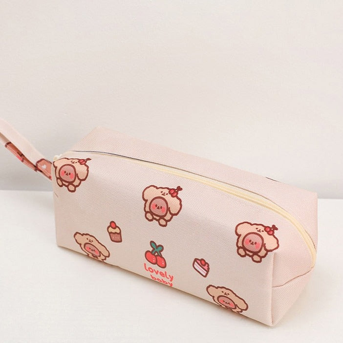 Kawaii Bear Plush Pencil Case - Kawaii Fashion Shop  Cute Asian Japanese  Harajuku Cute Kawaii Fashion Clothing