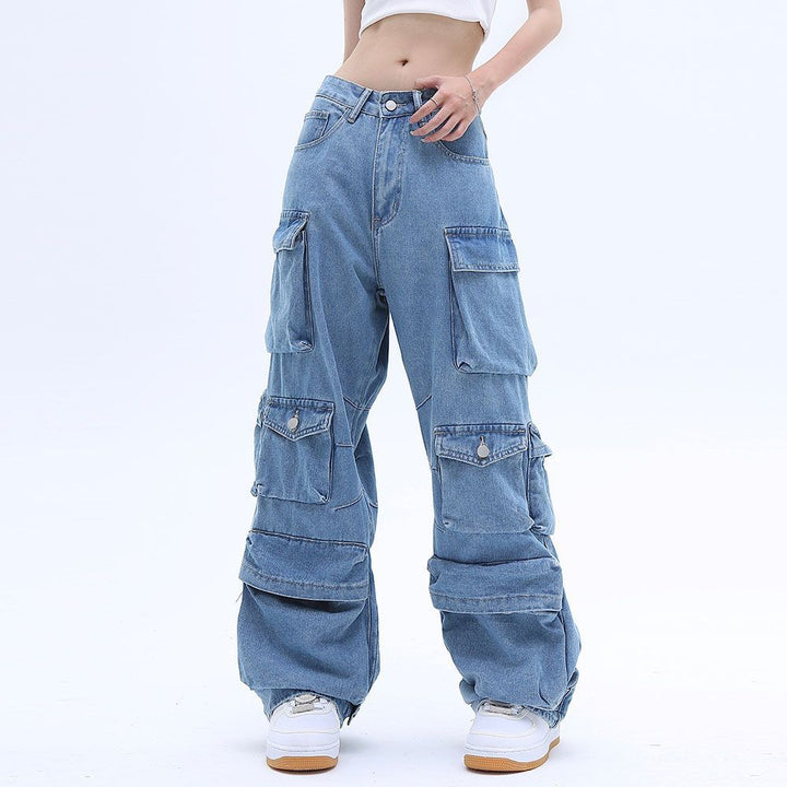 Streetwear Y2K Jeans Pastel Kitten