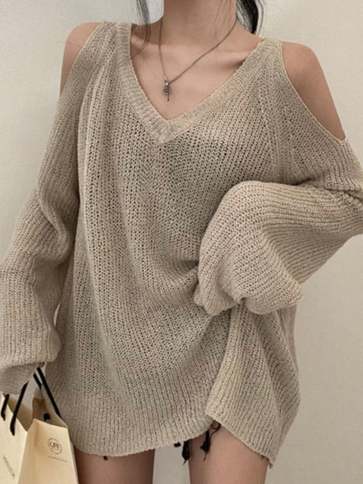 Korean Knitted Sweater Pastel Kitten